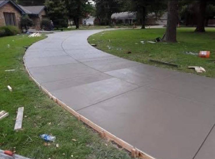 Residential driveway project